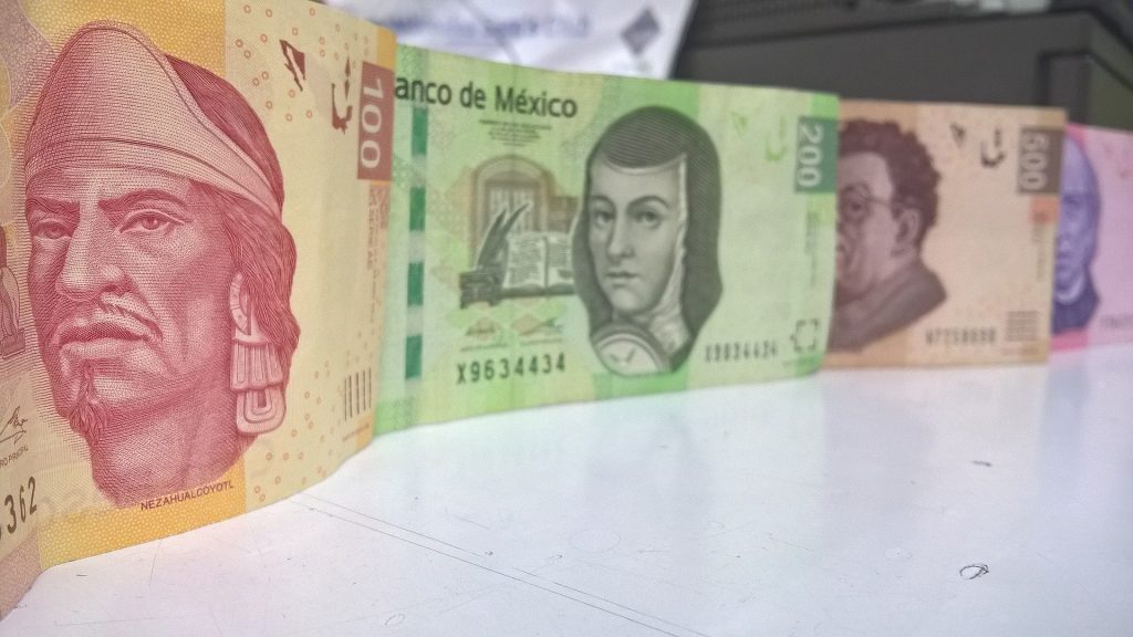Mexican banknotes
