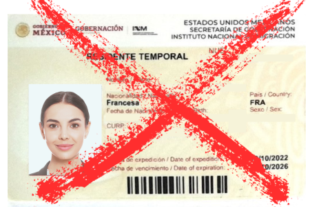 Mexican residency card